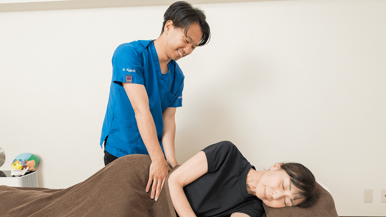 国家資格所持で安心の整体を提供